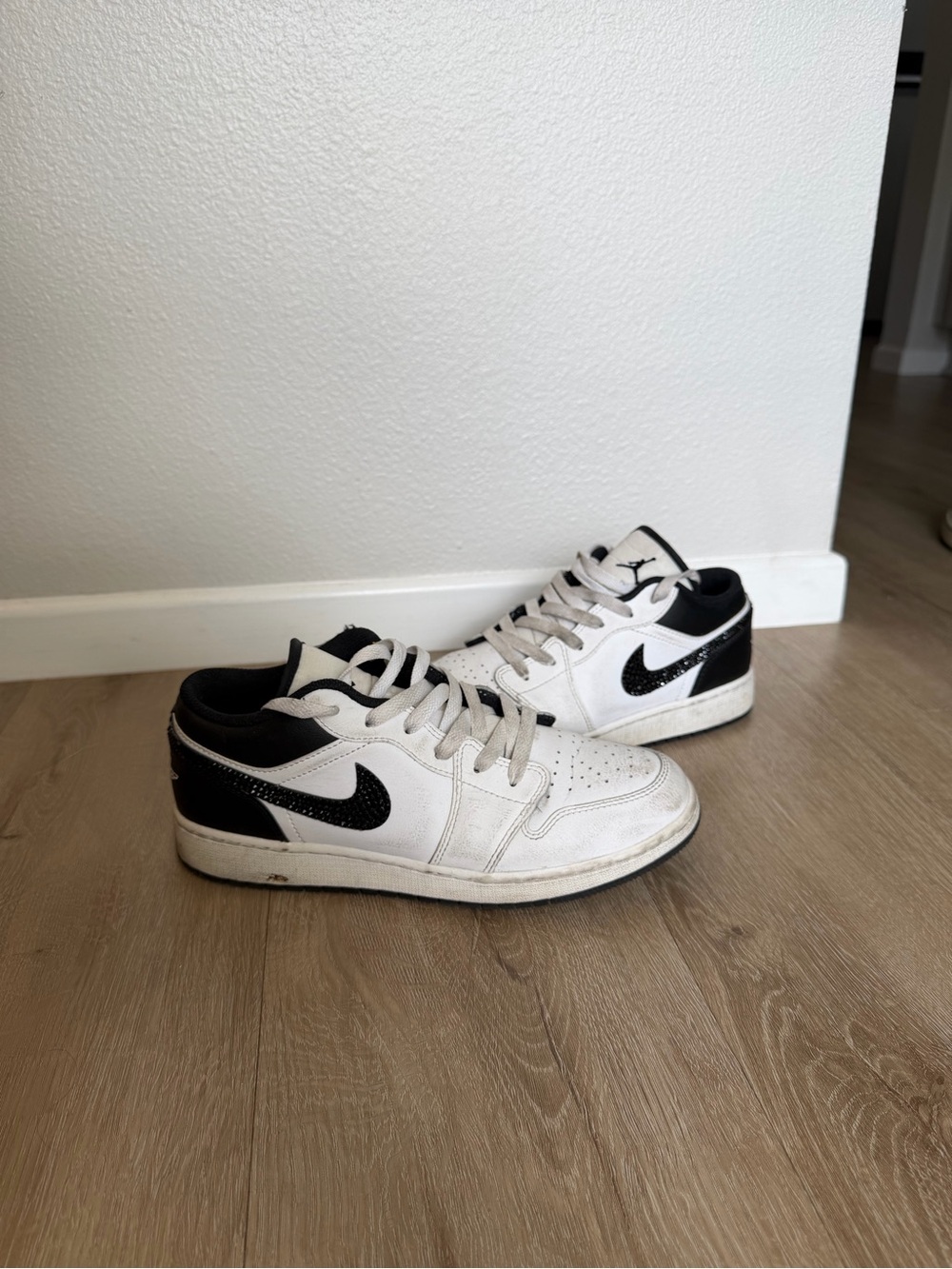 Custom made Swarovski crystals Nike